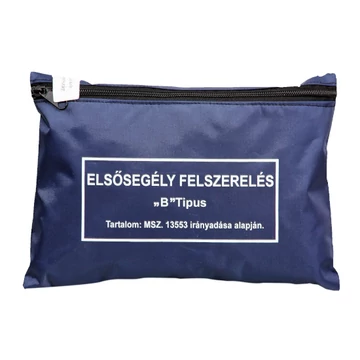 B elsősegély felszerelés - autós csomag