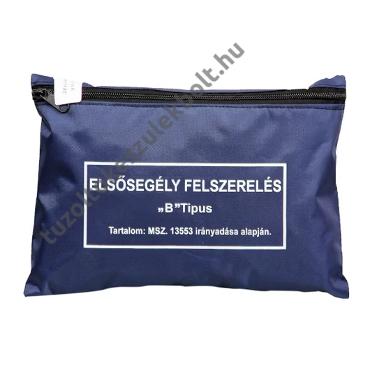 B elsősegély felszerelés - autós csomag